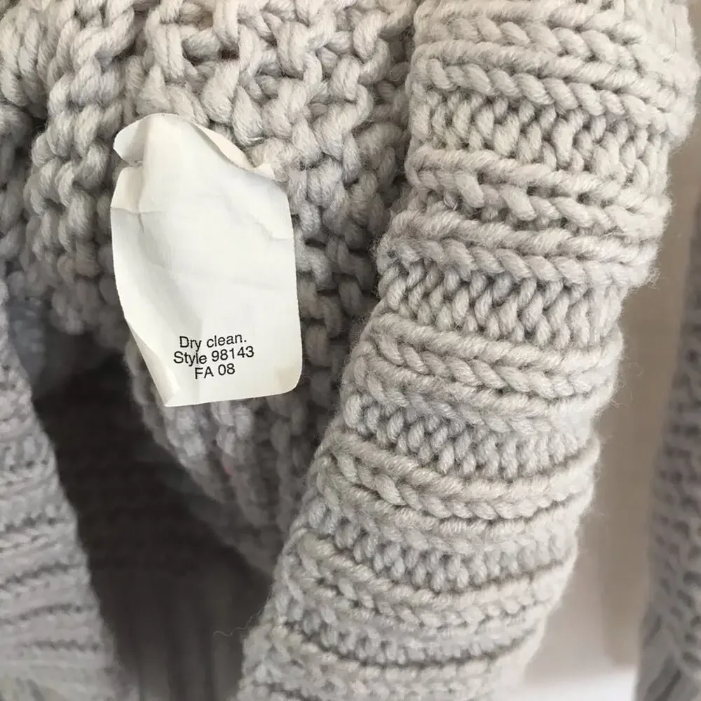 J. Crew chunky‎ handknit sweater M